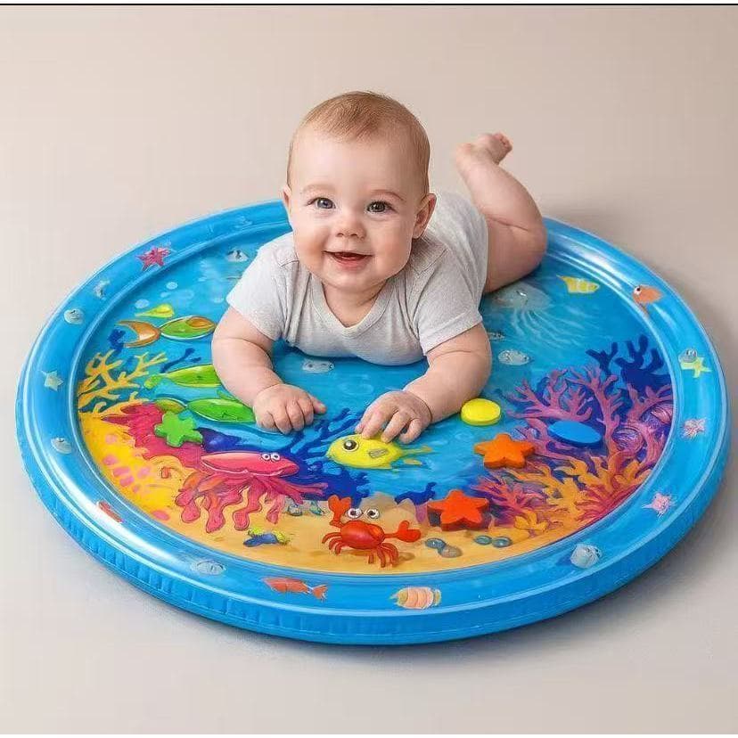 Tapete do jogo da água do bebê - água inflável para bebê infantil,Tapete inflável para centro atividades para bebês