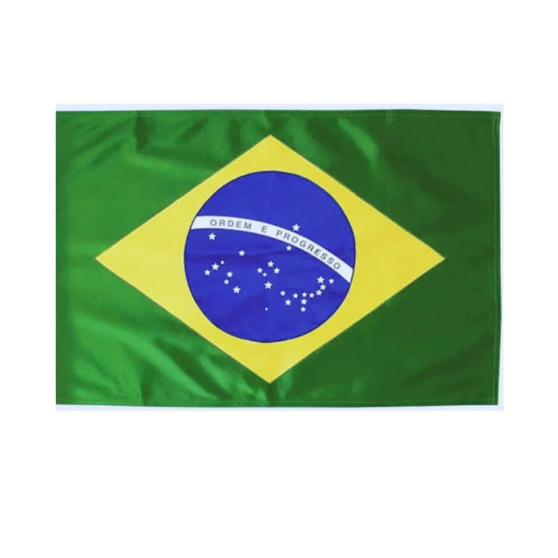 Bandeira do Brasil 1,00x1.50m Bember Copa do Mundo