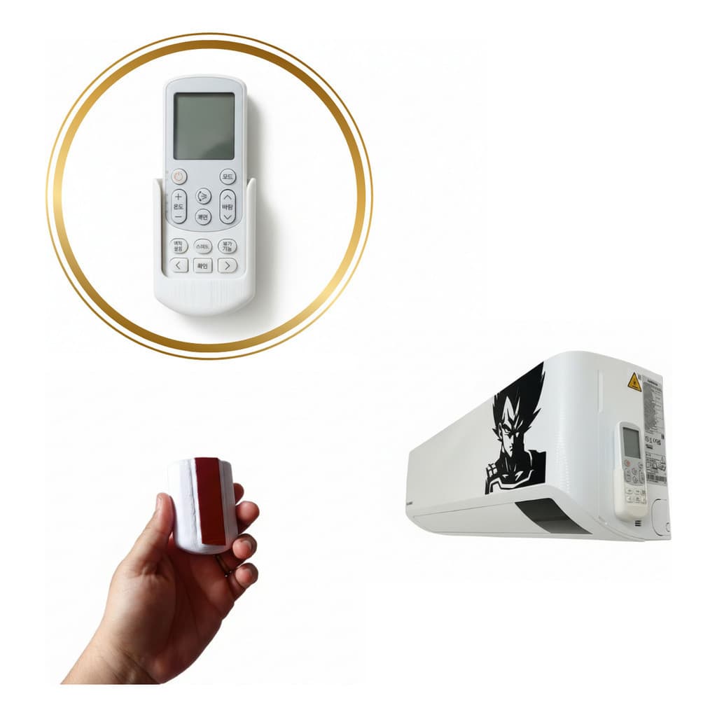 Suporte de Parede para Controle Remoto de Ar-Condicionado Samsung