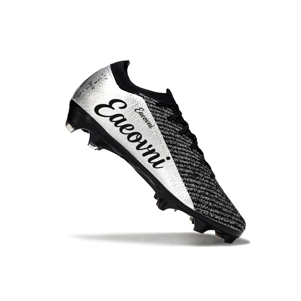 022605 Eaeovni Tênis Masculino Sapatos De Futebol Botas Feminino Chuteiras Campo FG Bege Baixo Topo