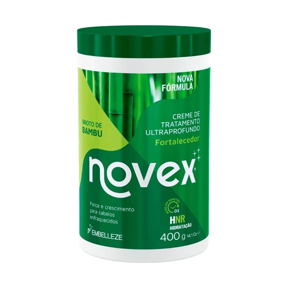 Creme de Tratamento Novex Broto de Bambu 400g