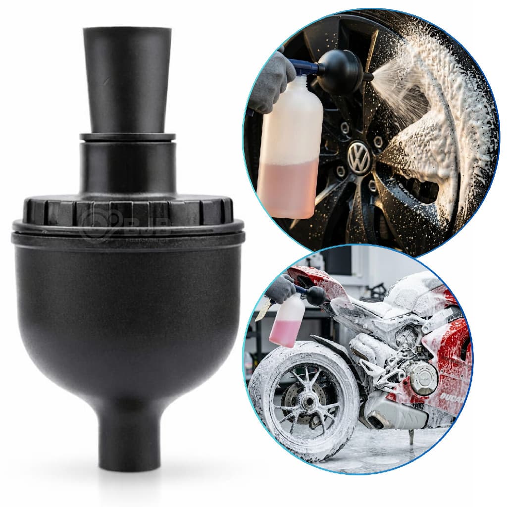 Bocal Gerador de Espuma Snow Foam Cannon Para Pulverizador Lavadora Alta Pressão Lavagem Automotiva