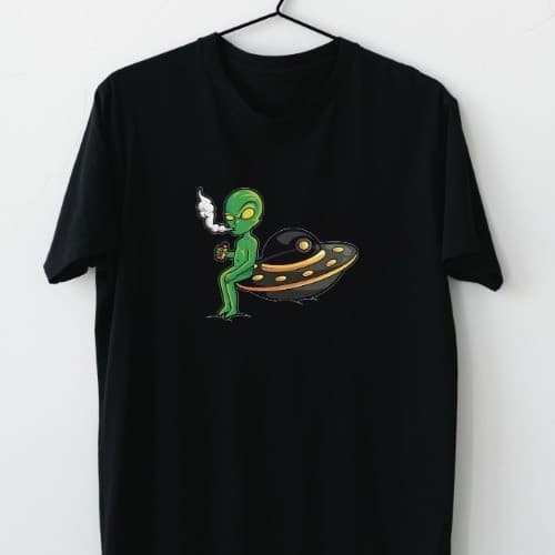 Camiseta Masculina Alien Viper Espaçonave 100% Algodão