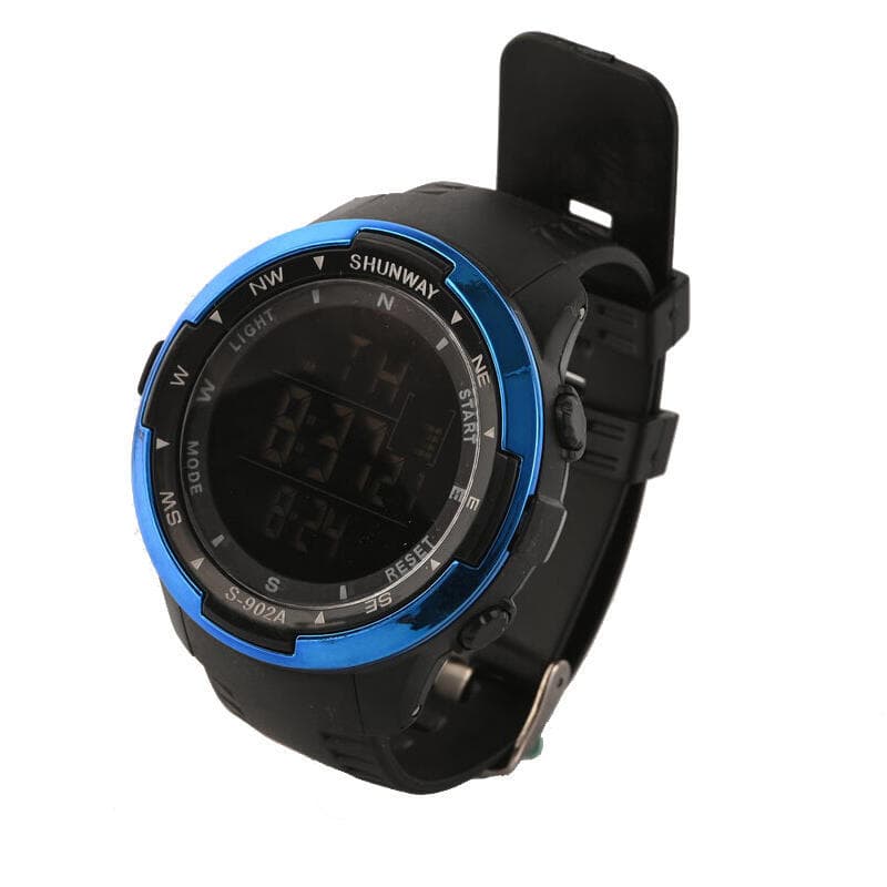 Relógio Masculino Digital Preto Esportivo LED Prova D’Água