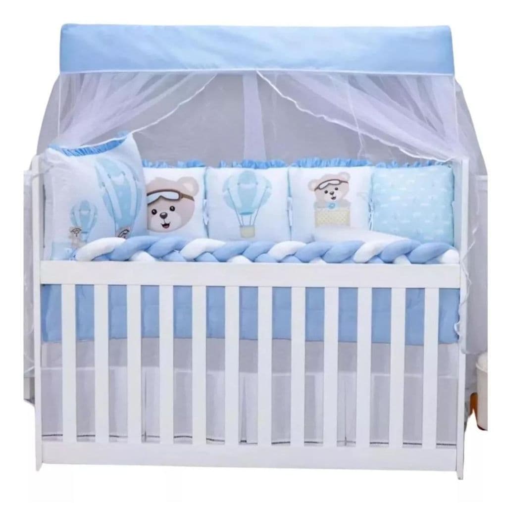 Kit Berço Sublimado 13 peças com almofada varios modelos lindos