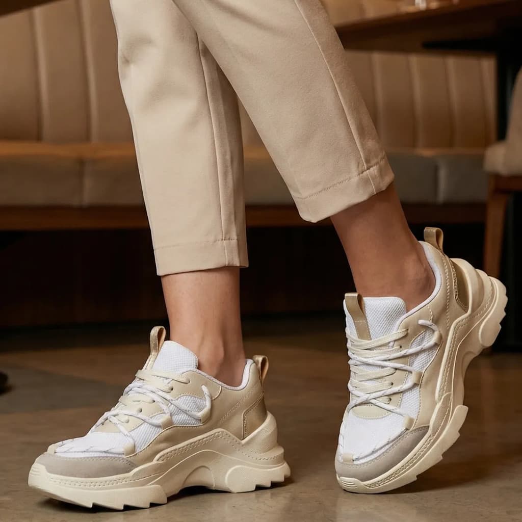 Tênis Feminino Plataforma Conforto E Estilo Garantidos