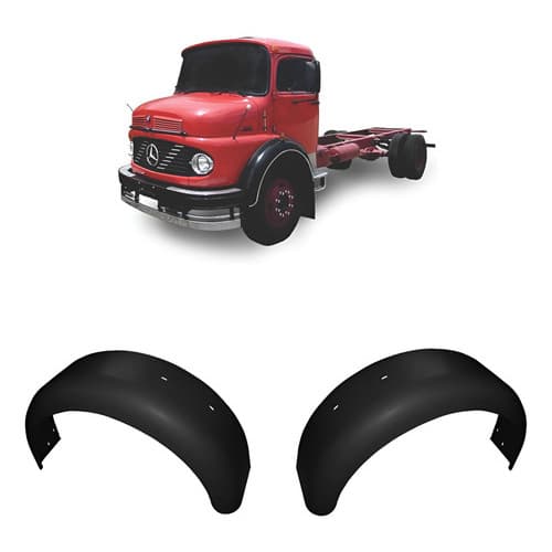 Par Paralama Cabine Mercedes 1113 1313 1513 1518 2013 Aço
