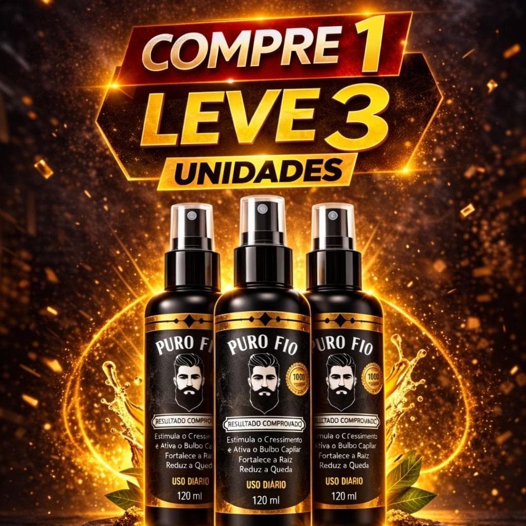 3 Spray Barba e cabelo 120 ml envio imediato 3 unidades 3 meses
