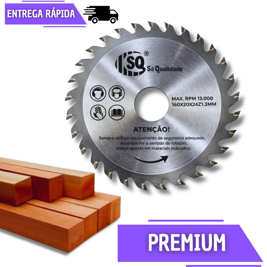 4 Disco De Corte Para Madeira 24 Dentes Alta Precisão Esmerilhadeira Maquina Manutenção
