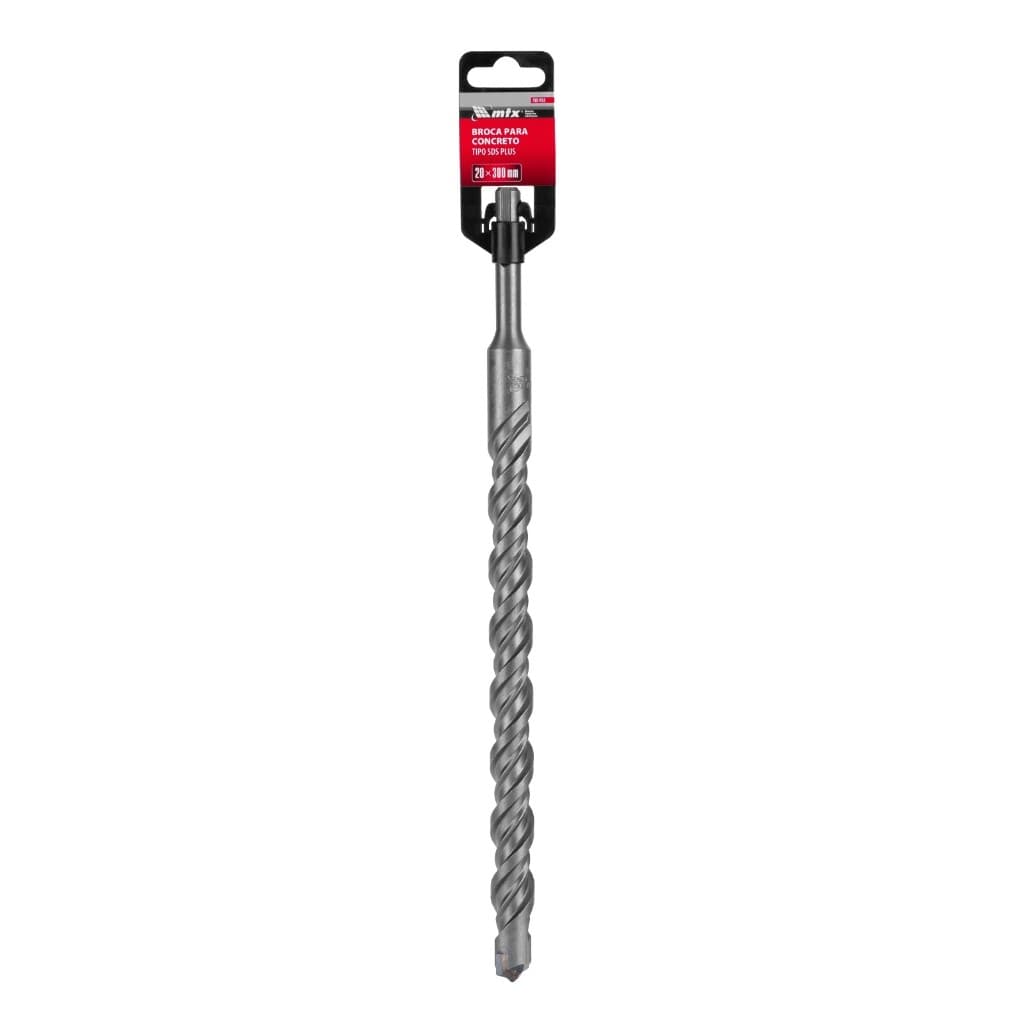 Broca Para Concreto Marteletes Sds Plus 20 x 300 mm Mtx