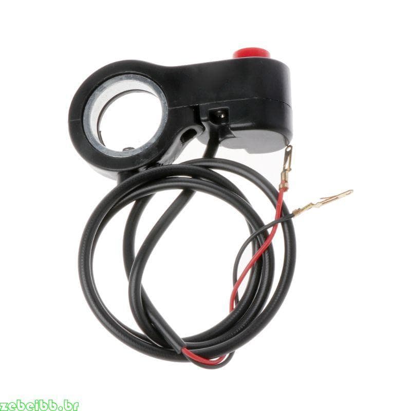 zebeibb 22mm 7 8 Interruptor Buzina Para Guidão Motocicleta Botão Conexão Alto-Falante Iniciar Equipar