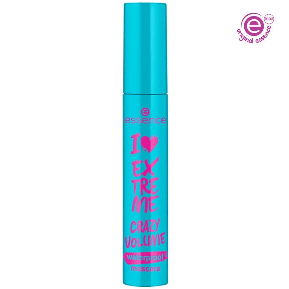 Máscara de cílios I Love Extreme Crazy Volume Waterproof  Azul essence à prova d'água Longa Duração