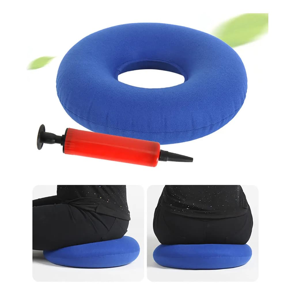 Almofada Cadeira  Infláve Circular  38cm Oco Confortável