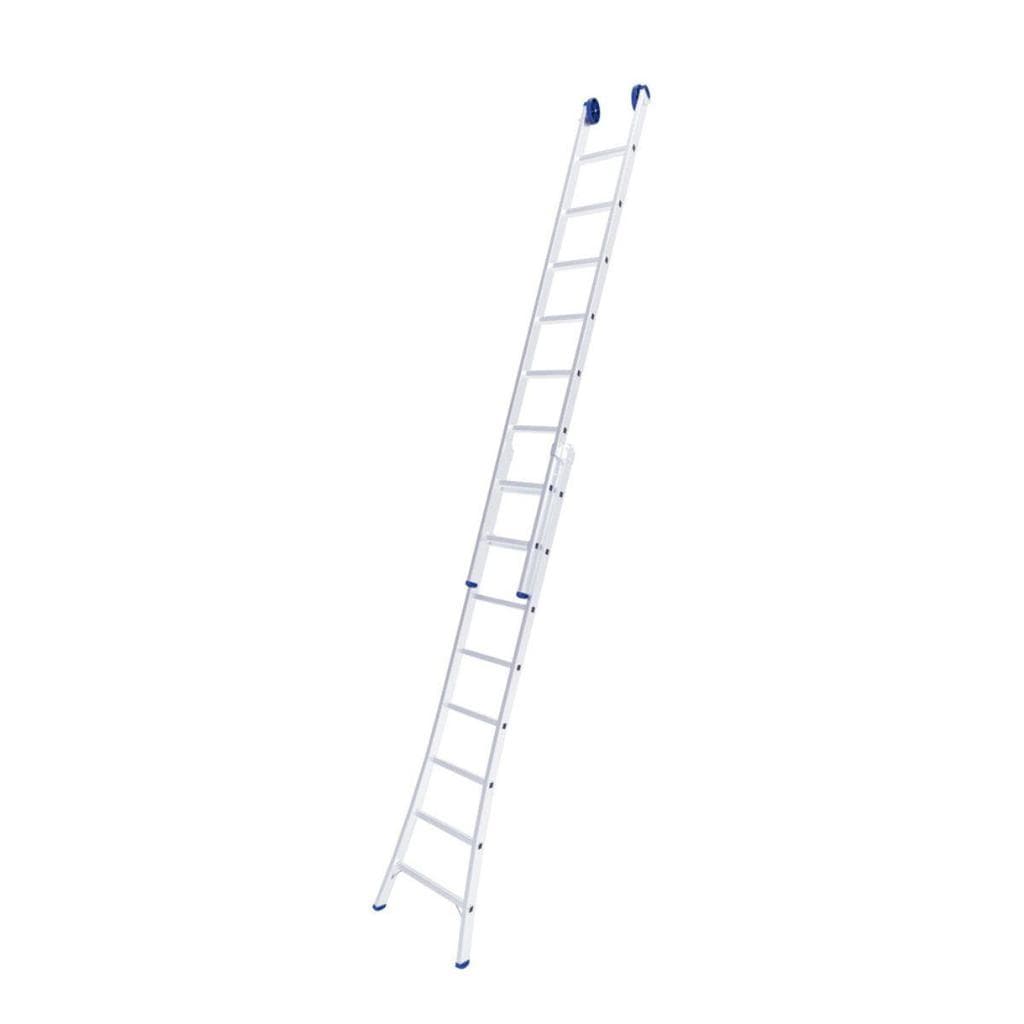 Escada Extensível 16 Degraus 4,21m 2x8 Alumínio Mor