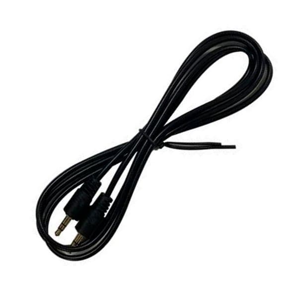 Kit 10 Cabo de Áudio Auxiliar P2 x P2 3,5mm com 1.4 Metros Preto
