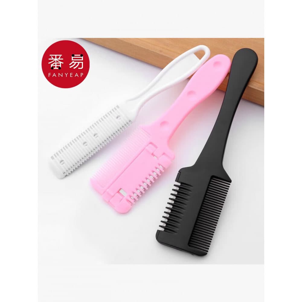 Pente/corte de cabelo A1p701-Bangs Cut Yourself Tools Cabeleireiro Franja Pente Corte de cabelo doméstico