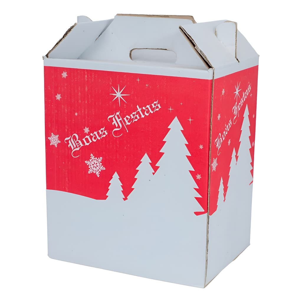 Caixa Top Para Cesta De Natal 30x21,5x35cm. Com 70 Un.