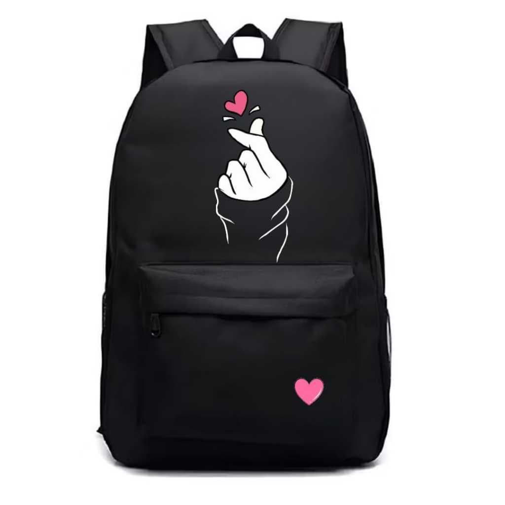 Mochila Escolar Desenho Delicado Espaçosa Juvenil Reforçada Para Escola Envio Rápido