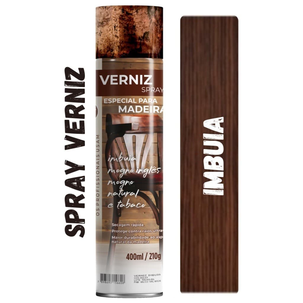 Verniz Spray Para Madeira 400ml ETANIZ (TODAS AS CORES) !
