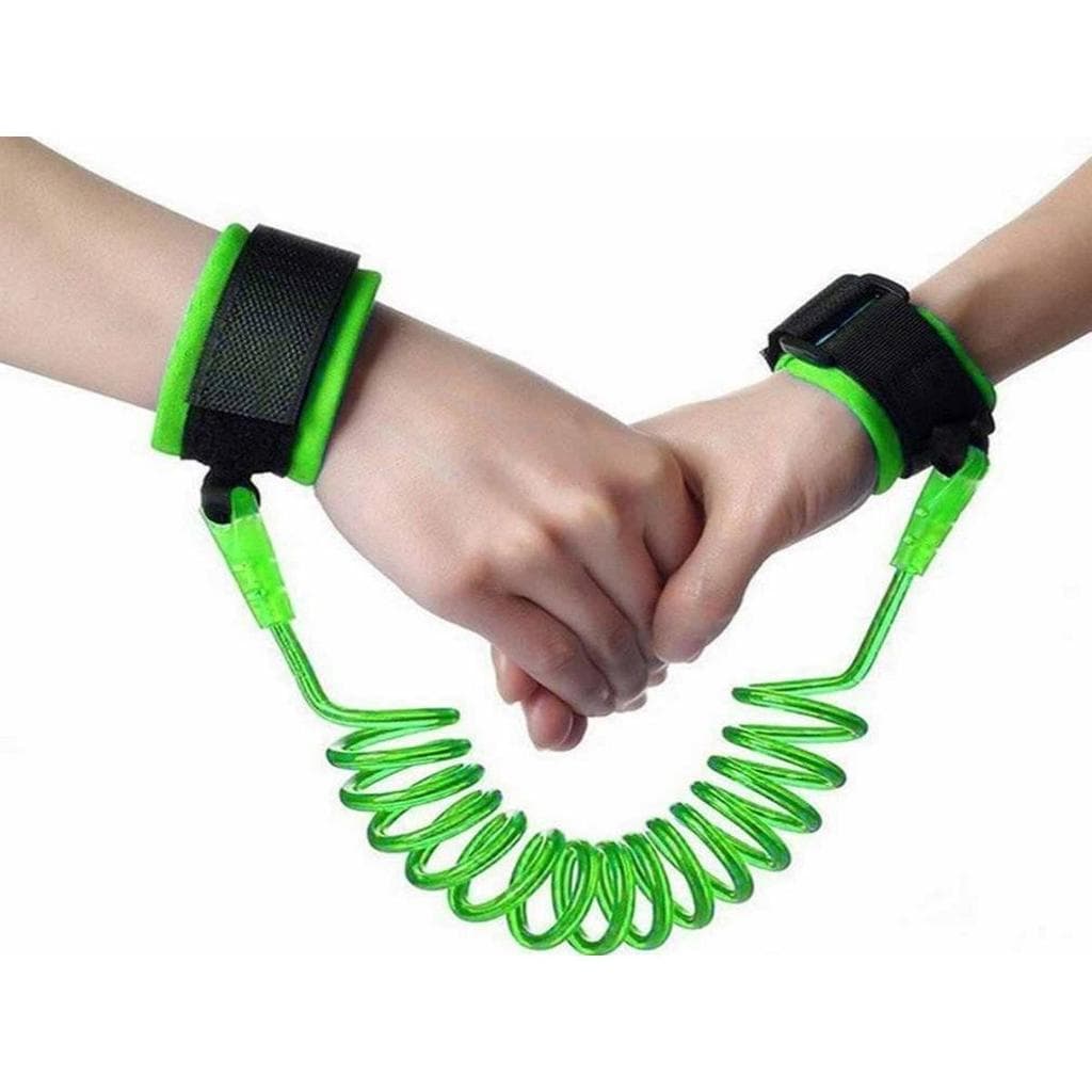 Pulseira Guia de Segurança Infantil Anti Perda 2m - Verde