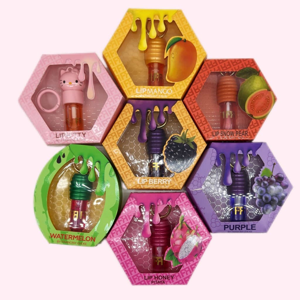 Lip Aromatizada Fofa | Cheirinho de Frutas  | Presente Kawaii
