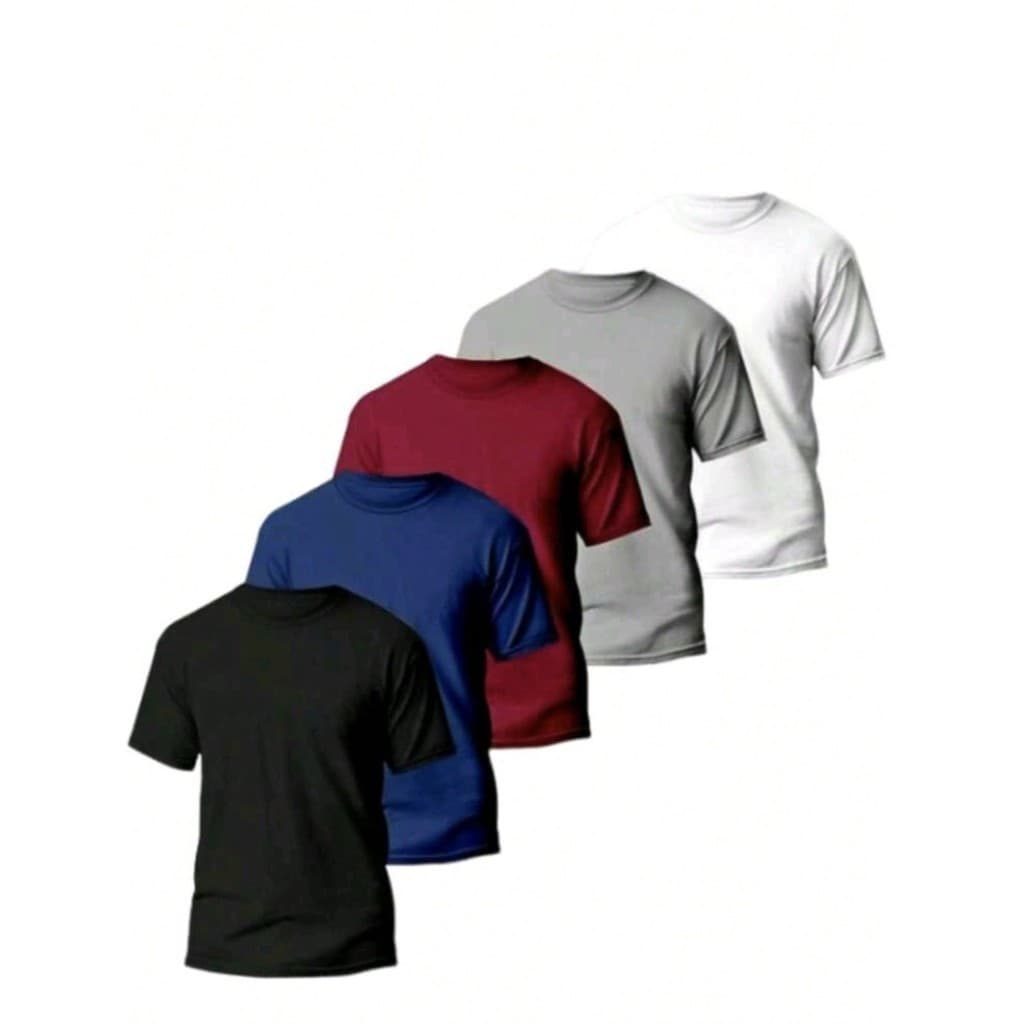 Kit 5 Camisa Masculina Dry Fit Academia Caminhada Sport Casual