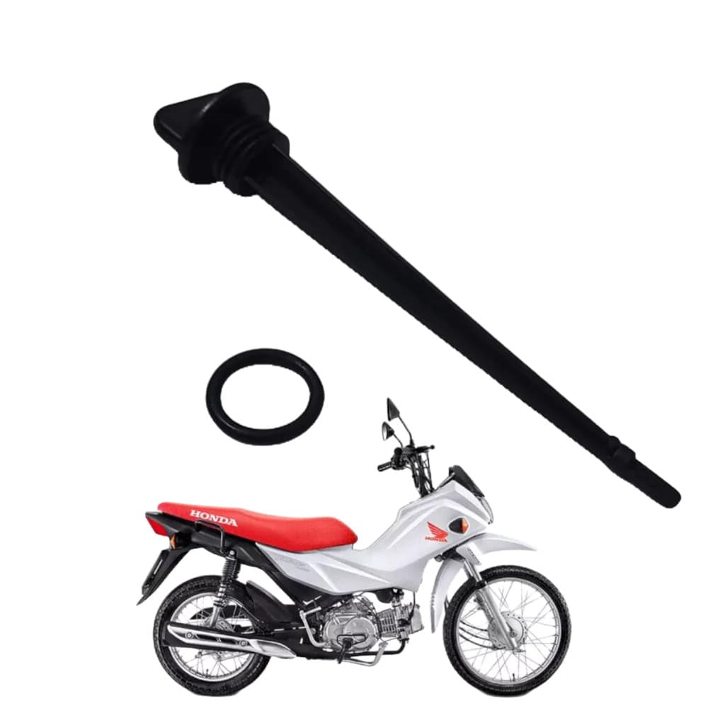 Medidor Nível de Óleo para Motocicleta Honda BIZ 110i BIZ 125 KS ES EX pop 110i com anel de vedação