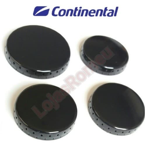 Kit 4 Espalhadores P/ Fogão Continental Novita 1 Gd + 3 Pq