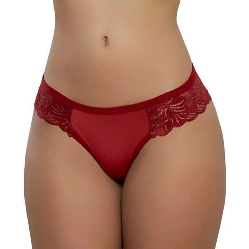 Kit 4 calcinhas tanga Fio Dental Renda Lateral atacado Revenda Uso
