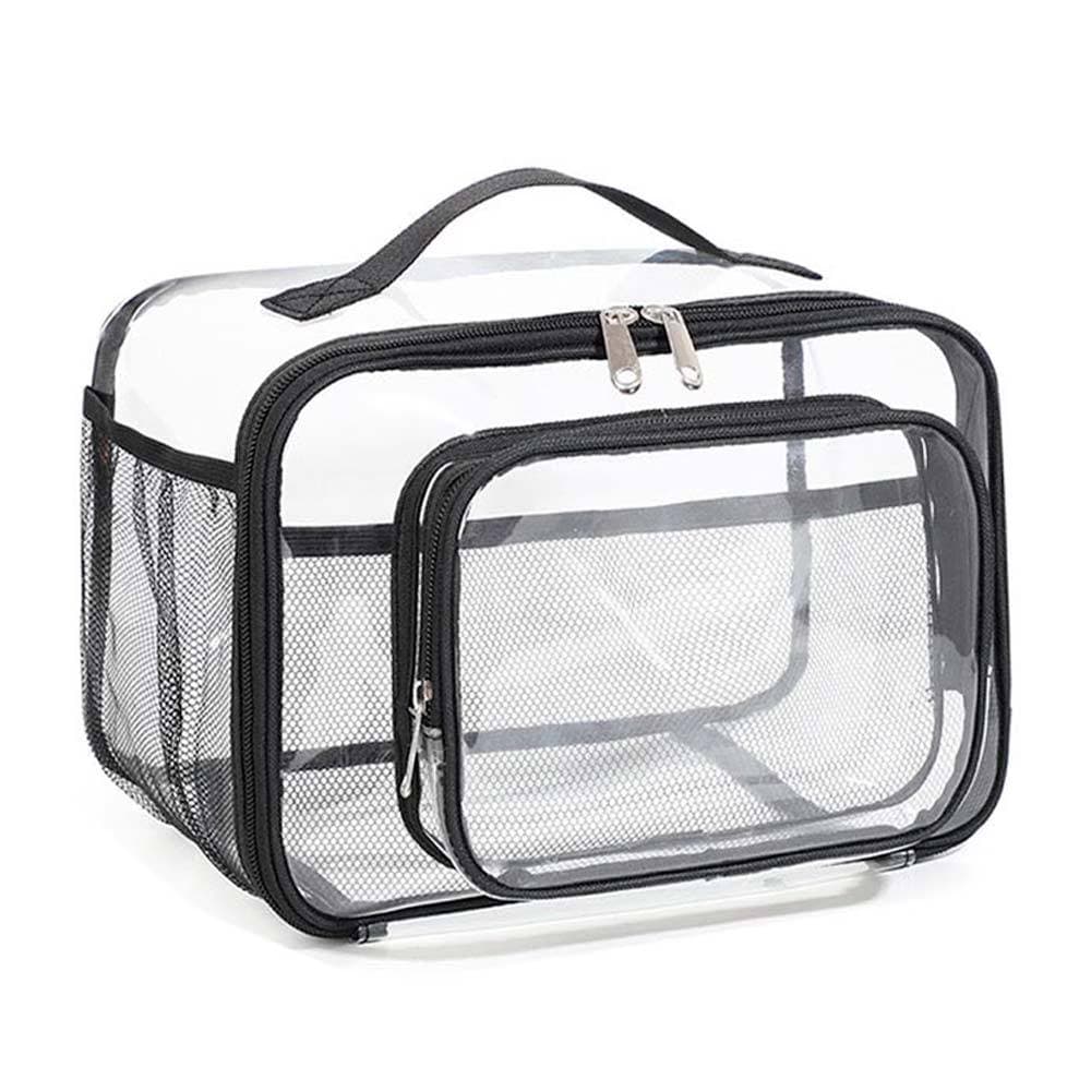 Bolsa de PVC Transparente 9,5 Litros Preta Domni