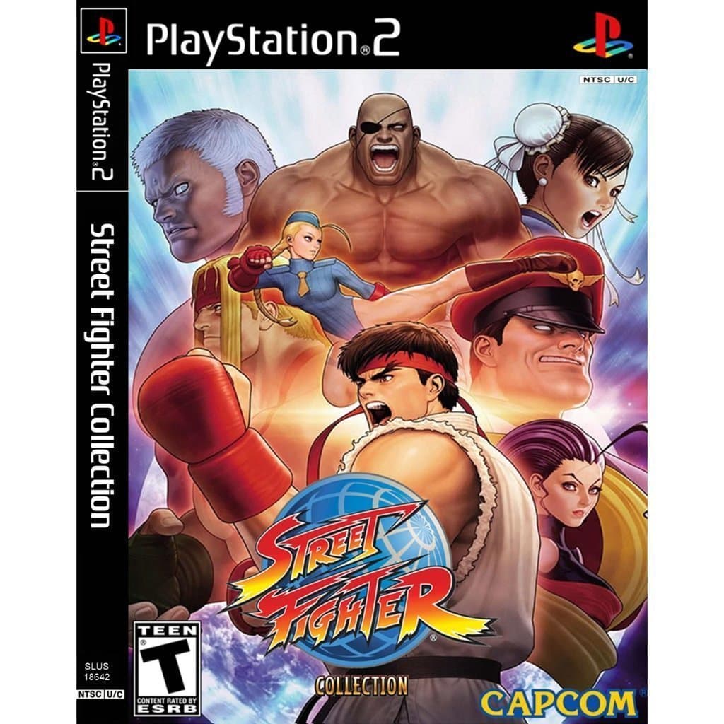 Coleção Street Fighter - Ps2