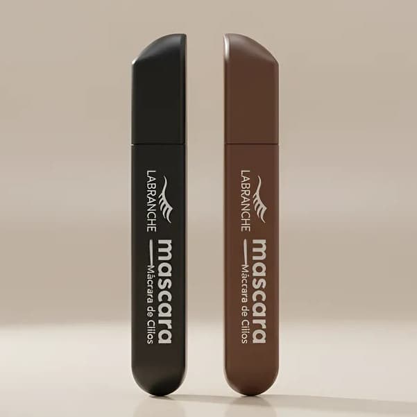 Máscara de Cílios Labranche Maquiagem a Prova d Água Acabamento Natural Mascara Alongamento e Volume de Cílios