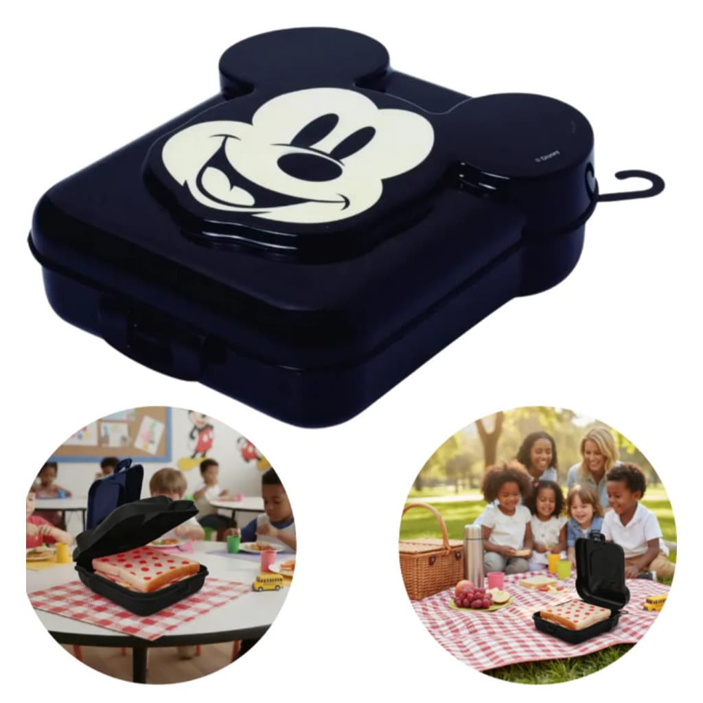 Sanduicheira lancheira  Mickey 3D Infantil