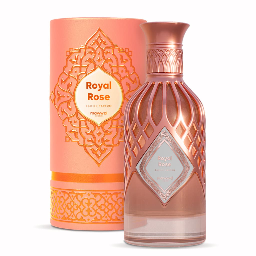 Perfume Árabe Mawwal Royal Rose Unissex 100ml Eau de Parfum