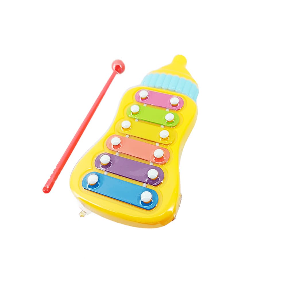 Brinquedo Musical Xilofone Infantil Mamadeira 5,5cm