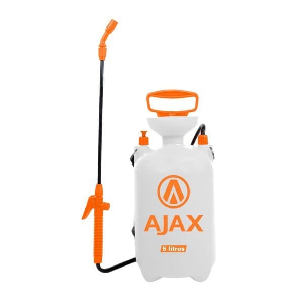 Pulverizador Plástico Lateral 5 Litros Compressão Prévia Ajax