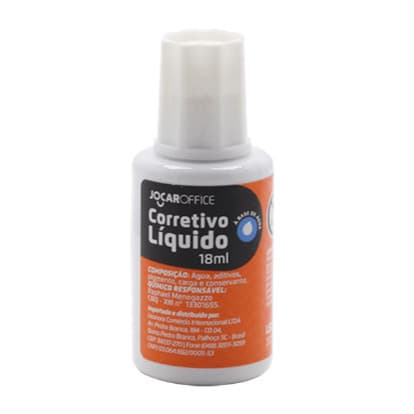 Corretivo Liquido Base De Agua 18Ml - Jocar Office papelaria