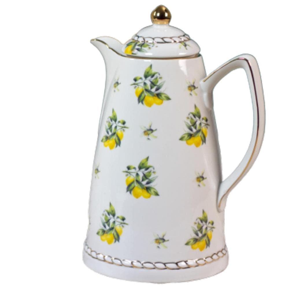 Garrafa Térmica Porcelana 990ml Lemon Wolff