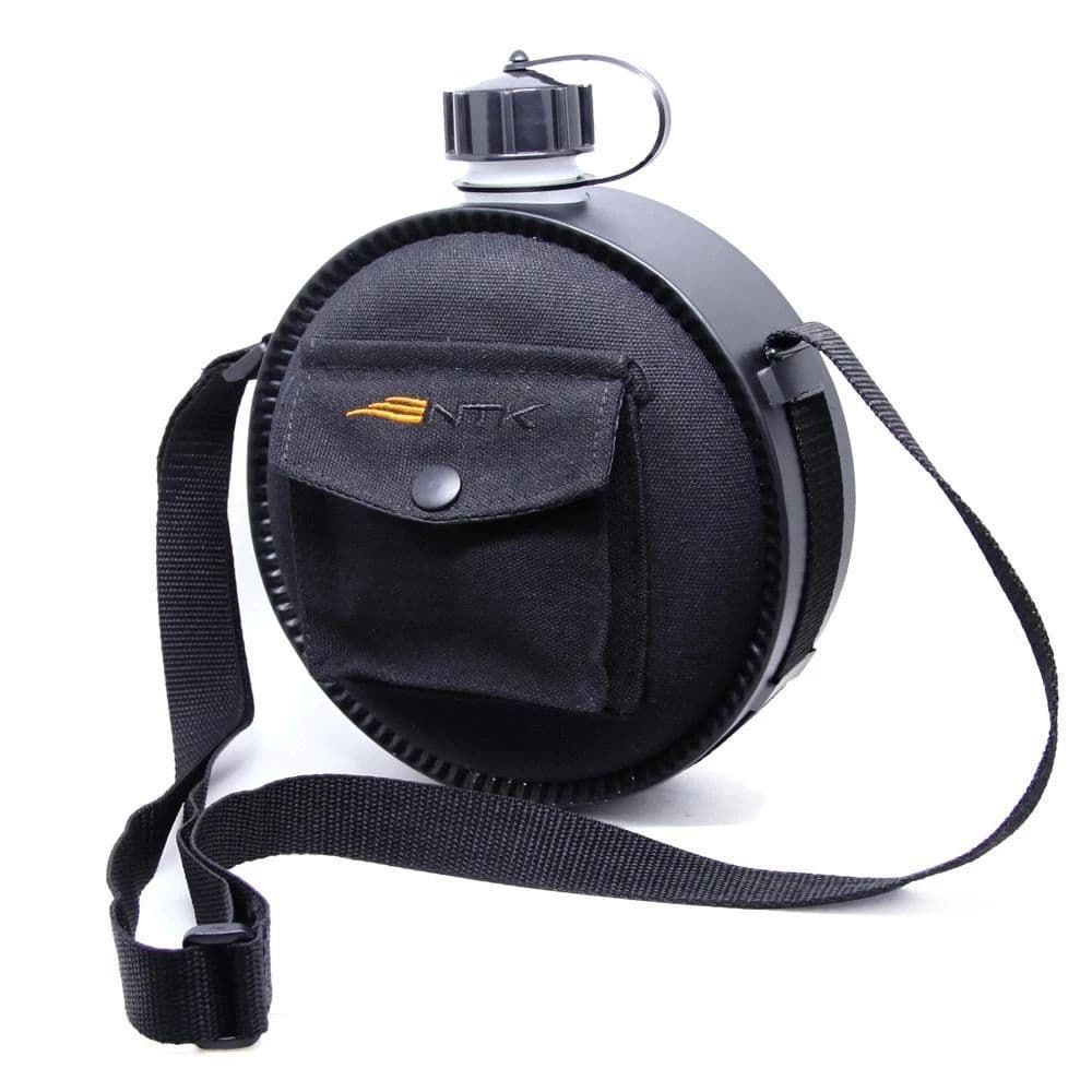 Cantil Onix 1,9l com Capa Térmica e Bolso Cantil para Camping Trilha