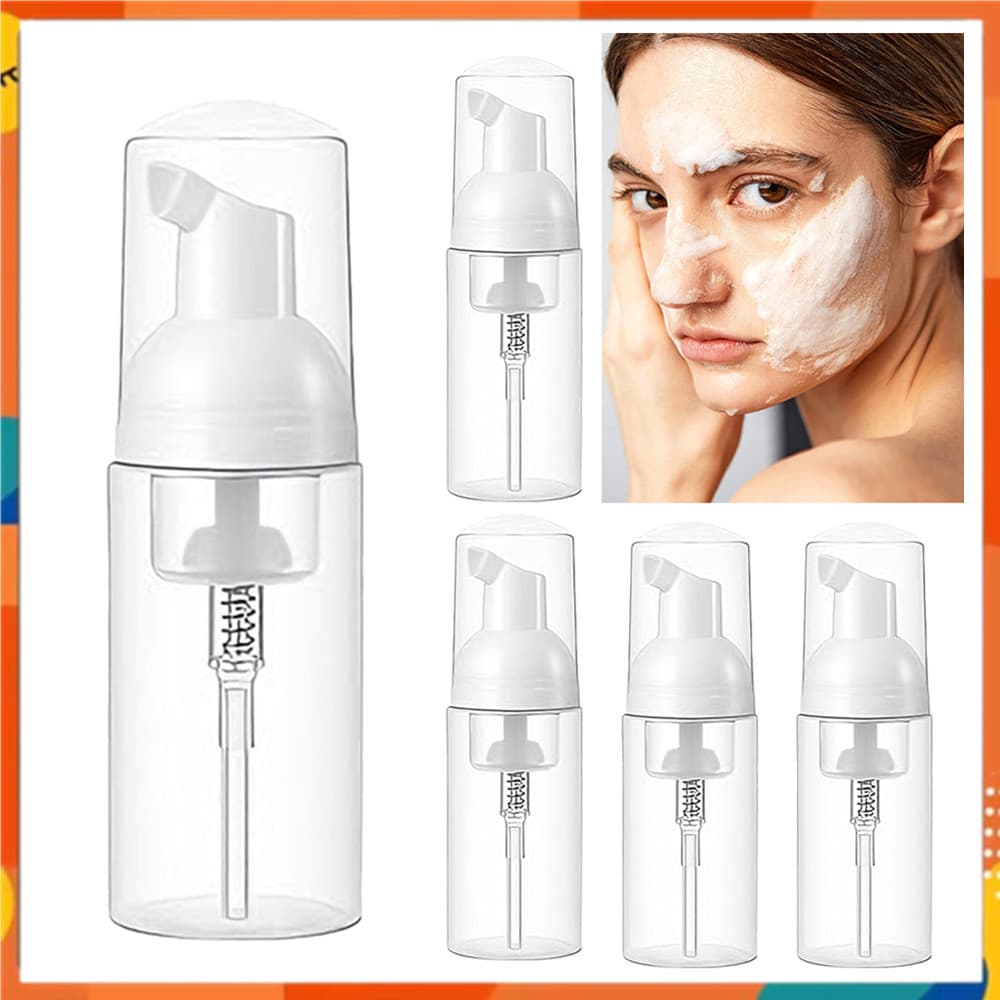 Dispensador de espuma portátil para viagem, 50ml, limpador Facial, adequado para Shampoo