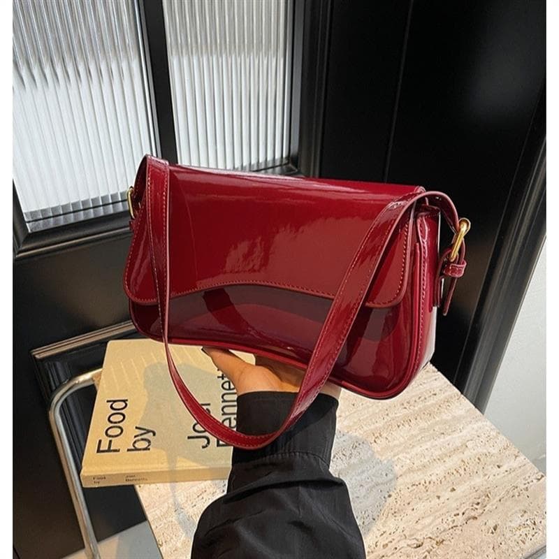 Nicho francês axilas saco feminino 2025 novo estilo na moda pequeno quadrado saco All-Match ins portátil bolsa de ombro