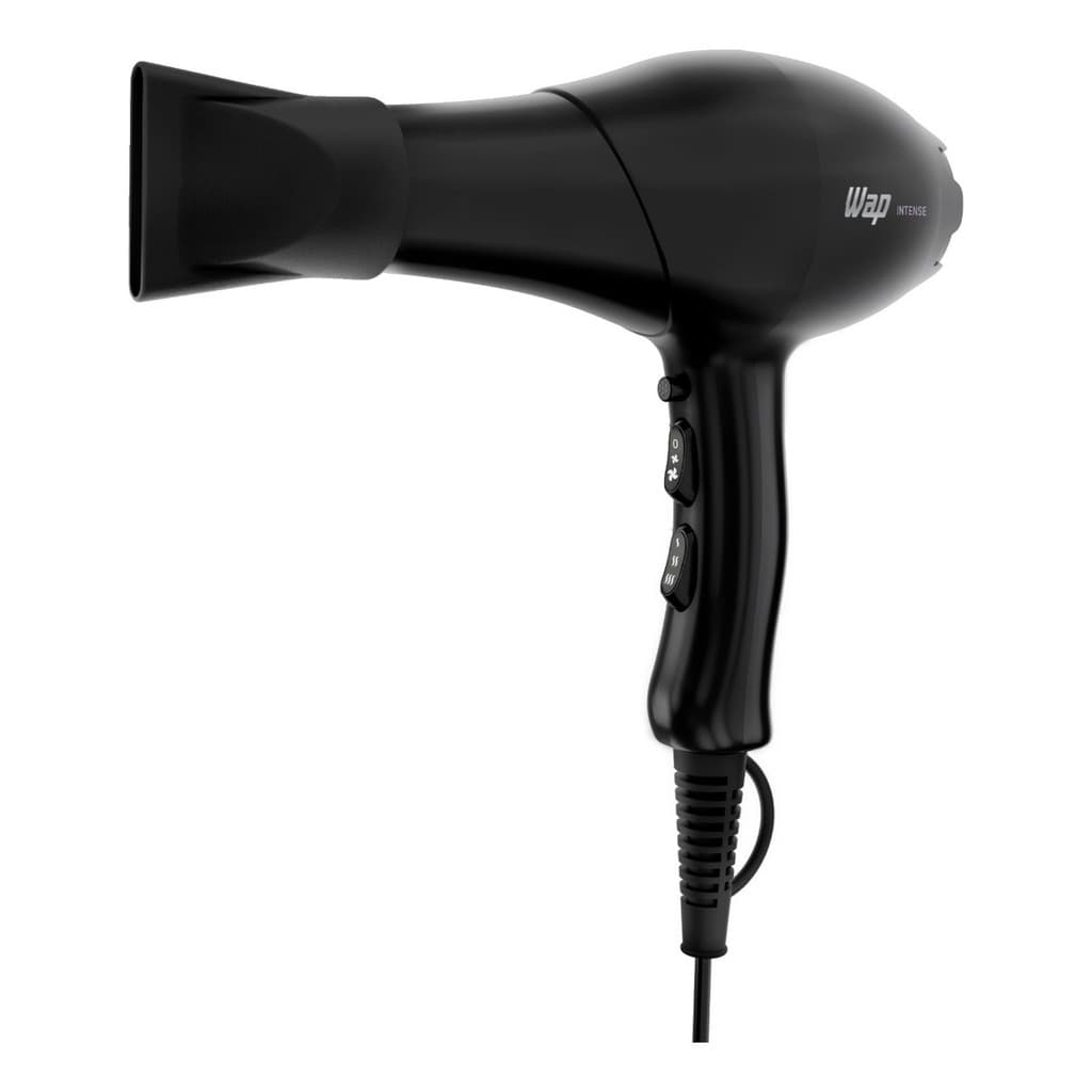 Secador de Cabelo WAP INTENSE WS1900 Preto 3 Temperaturas 127v