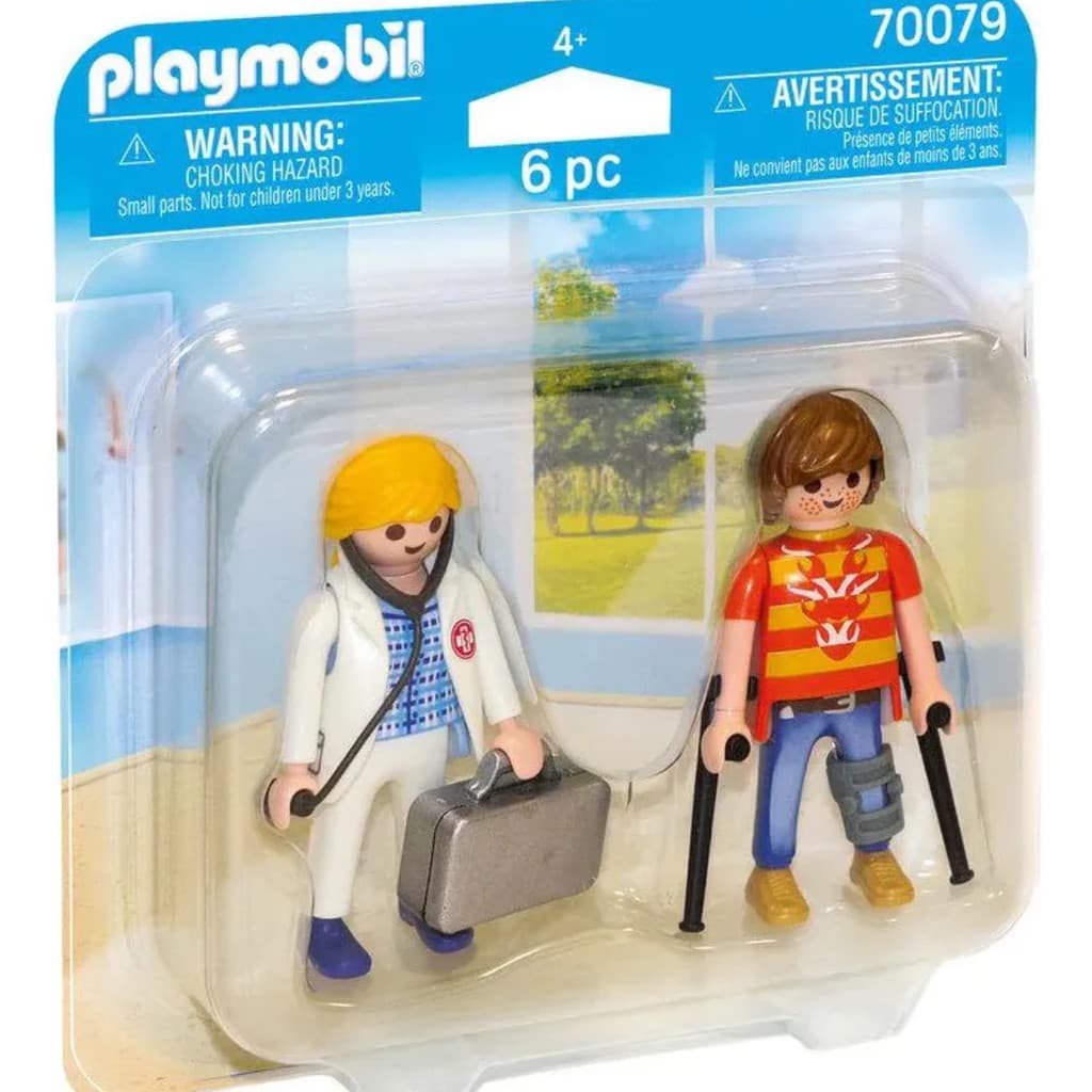 Playmobil 70079 Duo Pack Doutor e Paciente