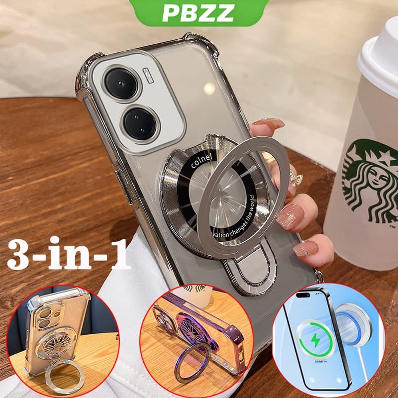 [3 em 1] Capa para xiaomi poco X7 PRO 5G POCO X7 4G 2024 caixa do telefone Softcase Silicone à prova de choque Capa novo