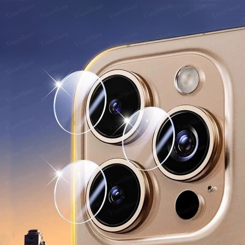 Protetor De Lente De Câmera Transparente Vidro Temperado Para IPhone 17 16 15 14 13 12 11 Pro Max Plus De Ar