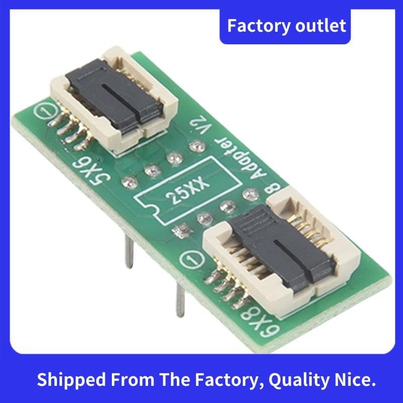 QFN8/WSON8/MLF8/MLP8/DFN8 Para DIP8 Soquete/Adaptador Dois Em Um Chips De 6x5MM E 8x6MM SMT BIOS Flash Socket