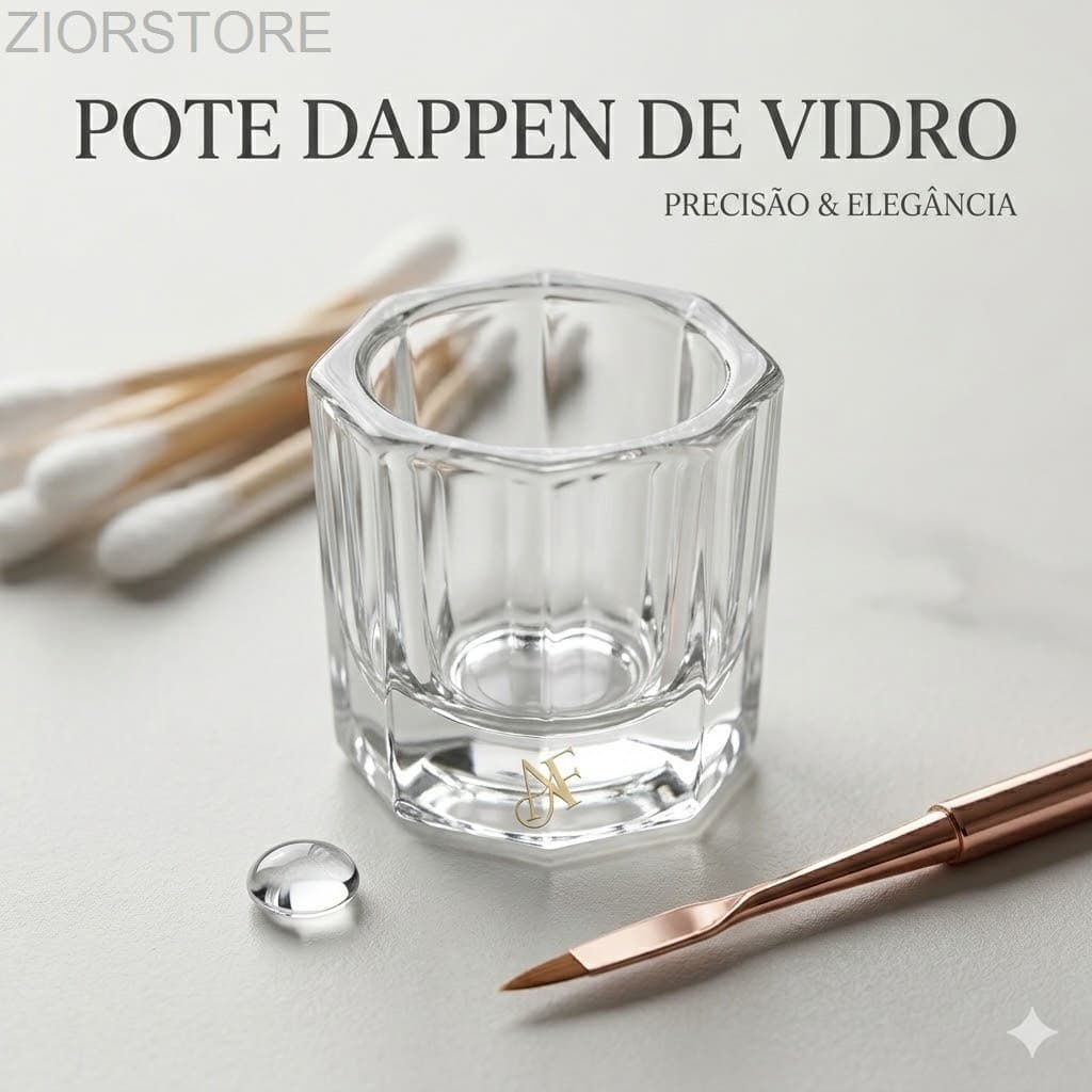 Dappen de Vidro para Unhas