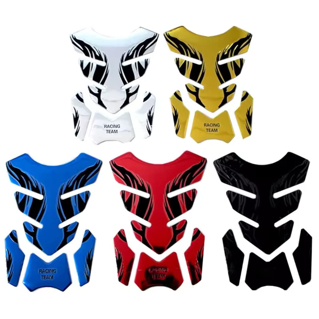 Adesivo Para Tanque Moto 3D Protetor Combustível Anti Risco Motocicleta Decoração Tankpad Universal