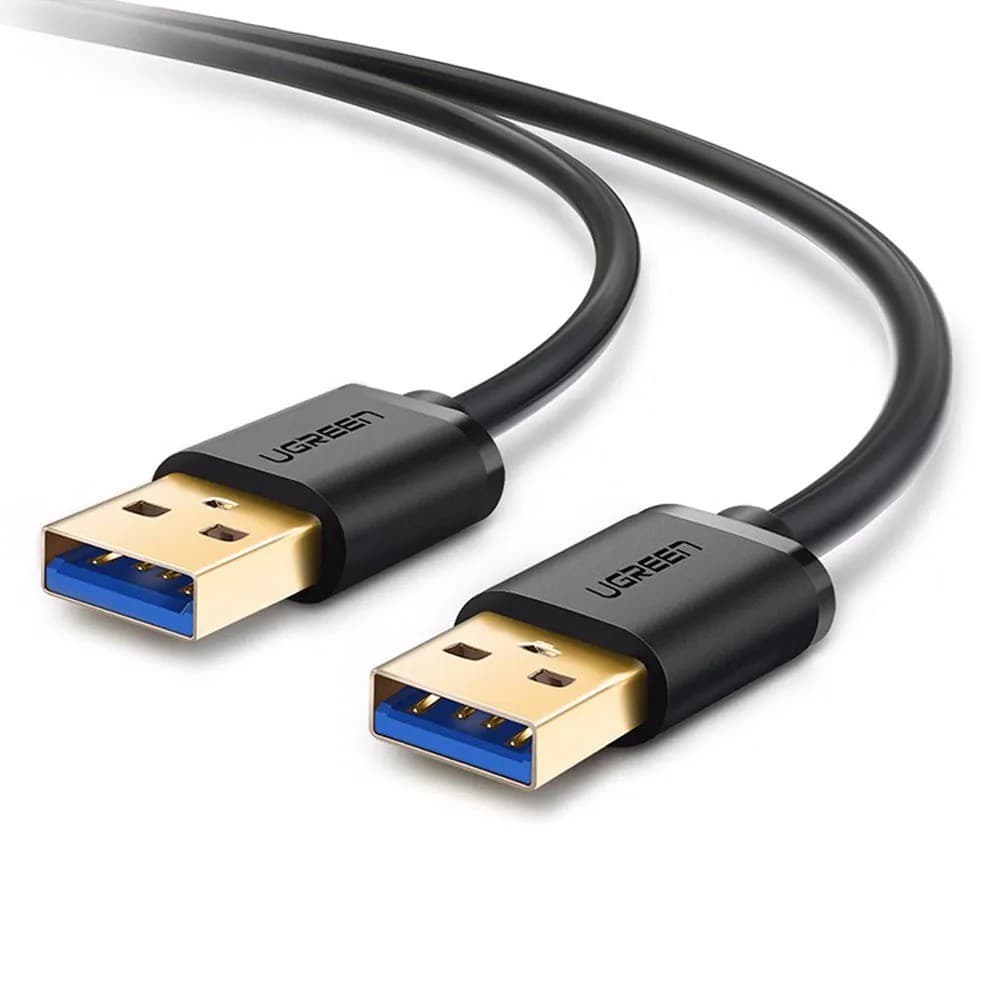Cabo Usb 3.0 Macho Ugreen 50cm 5gbps Us128 10369 Preto Preto