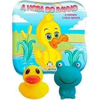 Livro de Banho - A Hora do Banho: O Pato e Seus Amigos - Ed. Blu Editora ( p05 )